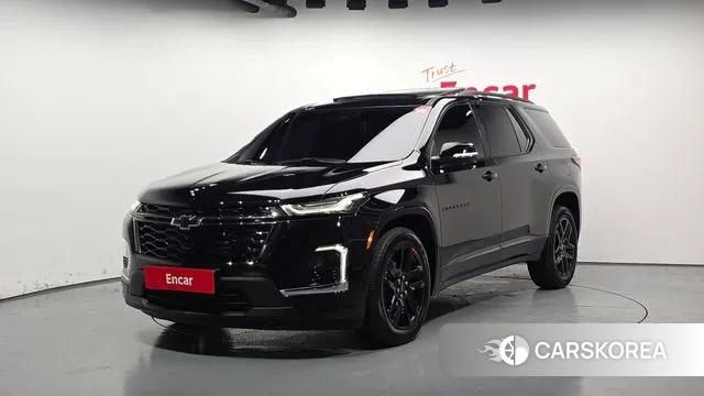 Chevrolet (GM Daewoo) Traverse 2023 Черный из Кореи