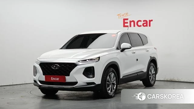 Hyundai Santa Fe TM 2019 Белый из Кореи