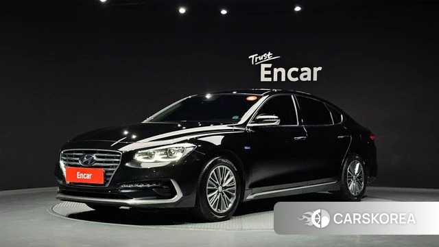 Hyundai Grandeur IG Hybrid 2018 Черный из Кореи