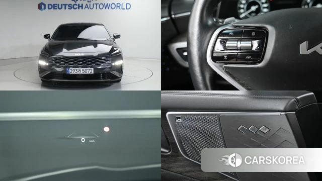 Kia K8 2021 Серый из Кореи