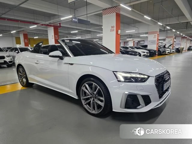 Audi A5 (F5) 2022 Белый из Кореи