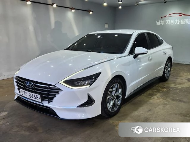 Hyundai Sonata (DN8) 2019 Белый из Кореи