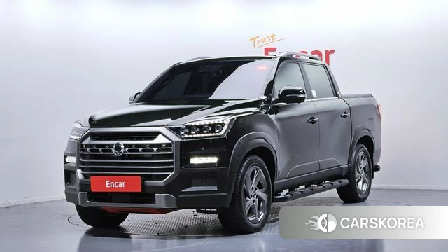 Ssangyong The New Rexton Sport 2024 Черный из Кореи