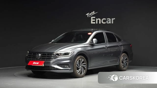Volkswagen 7th Generation of Jetta 2021 Серый из Кореи