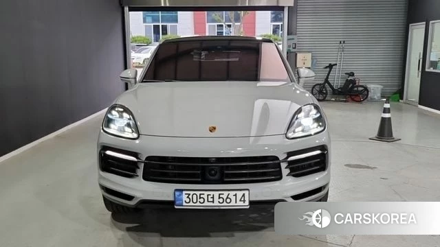 Porsche Cayenne (PO536) 2022 Серебристо-серый из Кореи