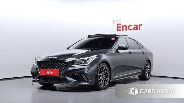 Genesis G80 2018 Темно-зеленый из Кореи