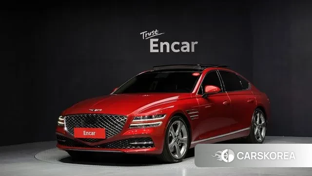 Genesis G80 (RG3) 2020 Красный из Кореи