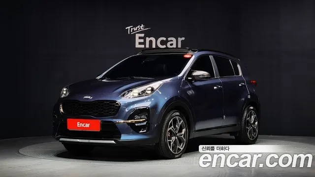 Kia Sportage The Bold 2019 Синий из Кореи