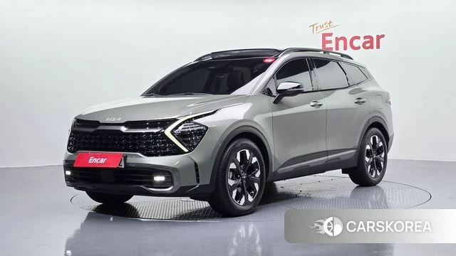 Kia Sportage 5th Generation 2022 Зеленый из Кореи