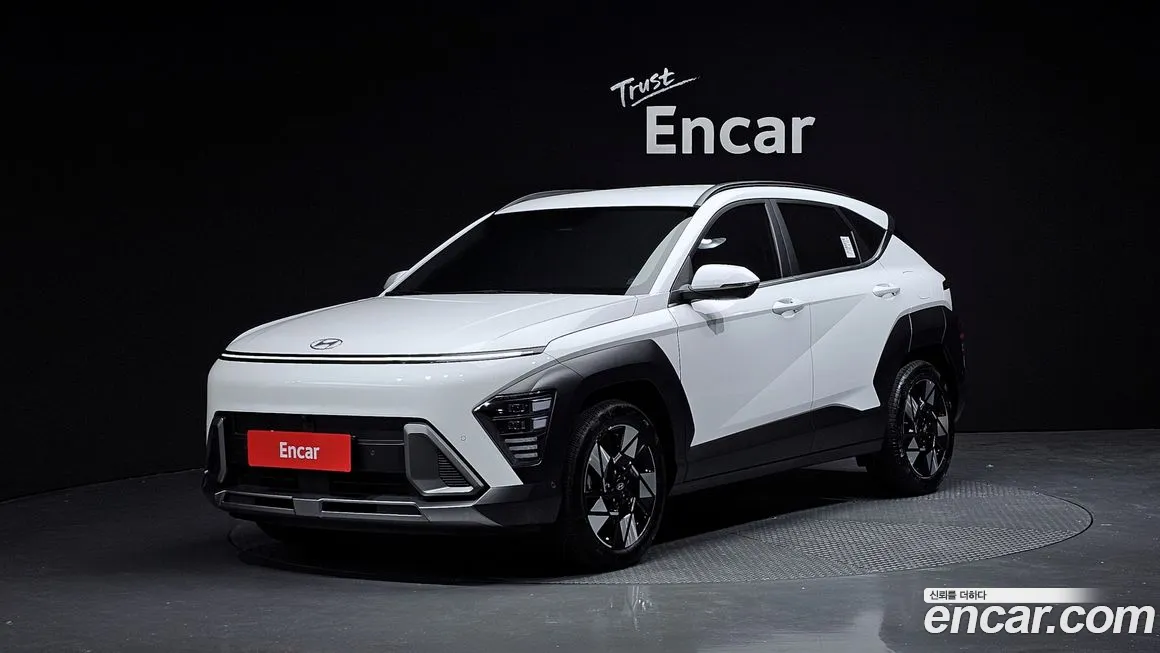 Hyundai Kona Hybrid (SX2) 2023 Белый из Кореи