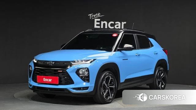 Chevrolet (GM Daewoo) Trailblazer 2022 Синий из Кореи