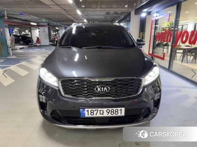 Kia The New Sorento 2019 Серый из Кореи