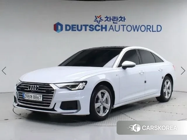 Audi A6 (C8) 2020 Белый из Кореи