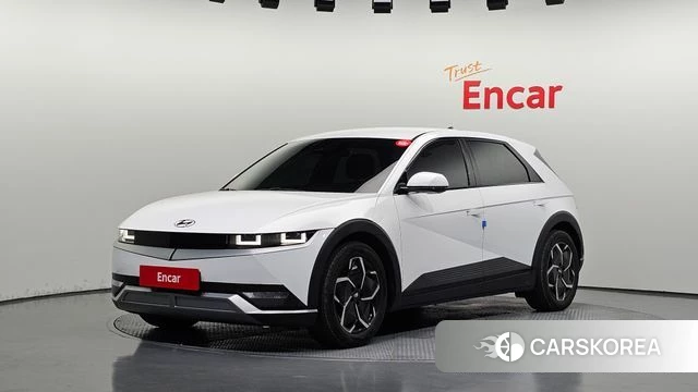 Hyundai Ionic 5 2021 Белый из Кореи