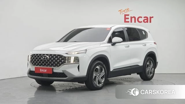 Hyundai The New Santa Fe 2023 Белый из Кореи