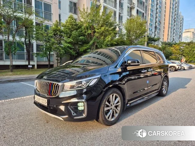 Kia The New Carnival 2020 Черный из Кореи