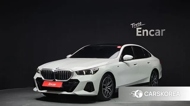 BMW 5 Series (G60) 2025 Белый из Кореи