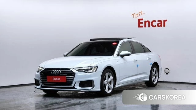 Audi A6 (C8) 2021 Белый из Кореи