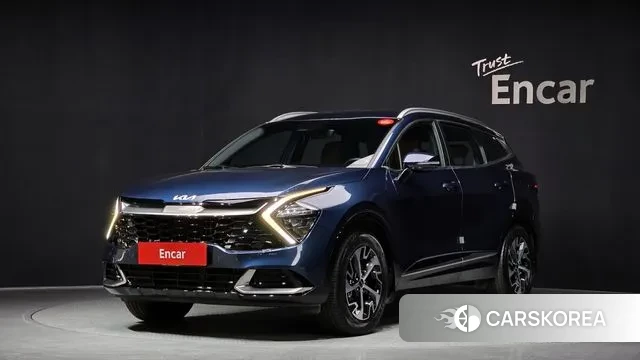 Kia Sportage 5th Generation Hybrid 2022 Синий из Кореи