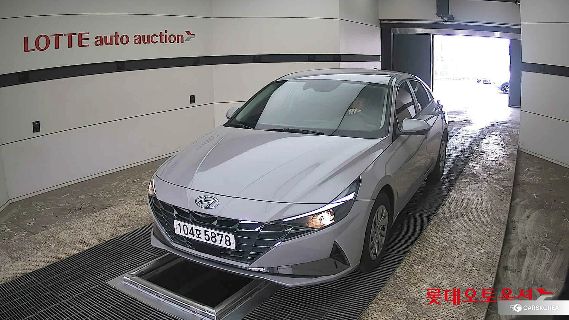 Hyundai Avante 2021 Cybergray из Кореи