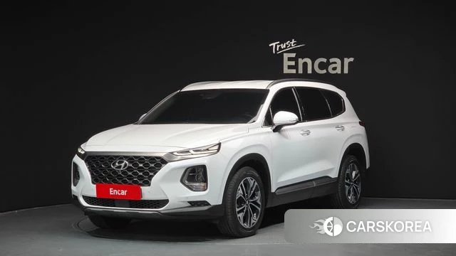 Hyundai Santa Fe TM 2018 Белый из Кореи