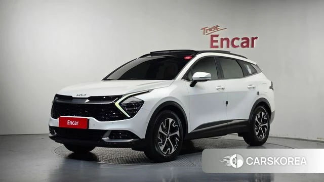 Kia Sportage 5th Generation Hybrid 2024 Белый из Кореи