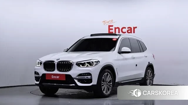 BMW X3 (G01) 2020 Белый из Кореи