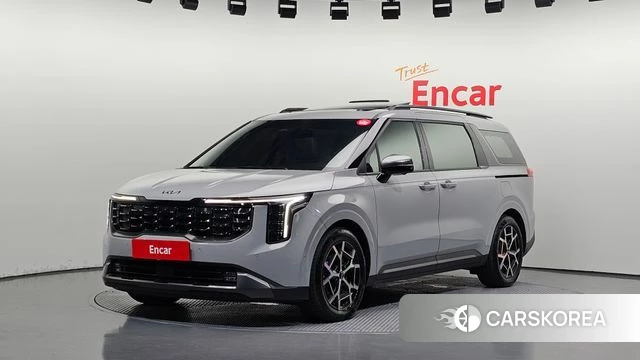Kia The New Carnival 4th Generation 2024 Серебристо-серый из Кореи