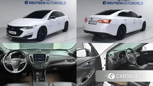 Chevrolet (GM Daewoo) The New Malibu 2022 Белый из Кореи