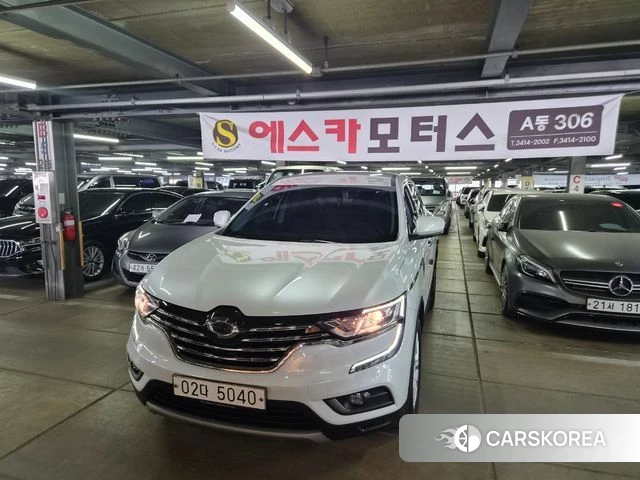 Renault Korea (Samsung) QM6 2018 Белый из Кореи