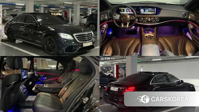 Mercedes-Benz S-Class W222 2020 Черный из Кореи