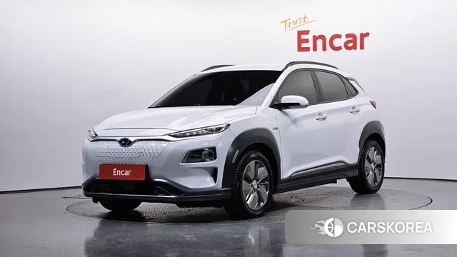 Hyundai Kona Electric 2019 Белый из Кореи