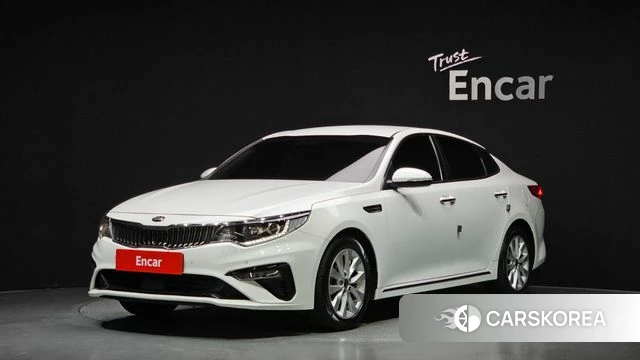 Kia K5 second generation 2018 Белый из Кореи