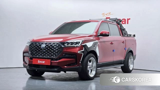 Ssangyong Rexton Sports 2018 Красный из Кореи