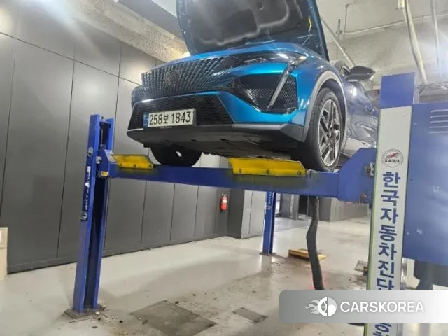 Peugeot 408 2023 Синий из Кореи