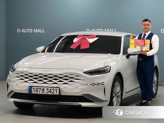 Kia K8 2021 Белый из Кореи