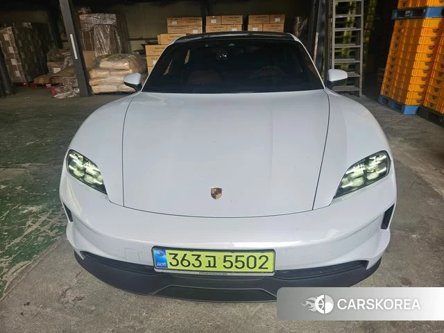 Porsche Taycan 2025 Белый из Кореи