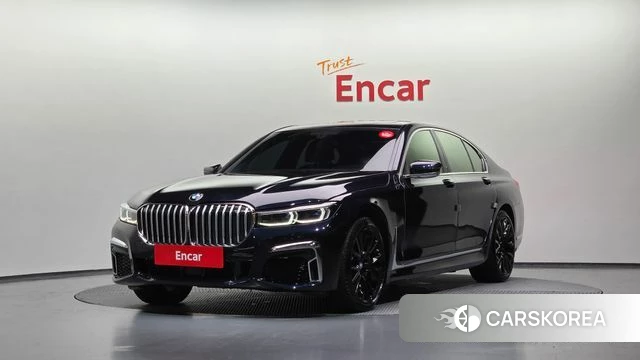 BMW 7 Series (G11) 2022 Черный из Кореи