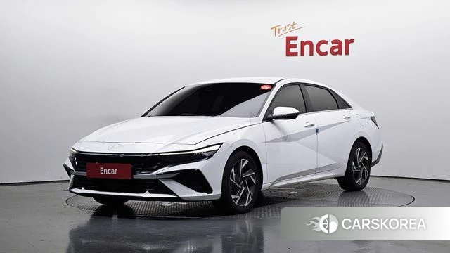 Hyundai The New Avante (CN7) 2023 Белый из Кореи