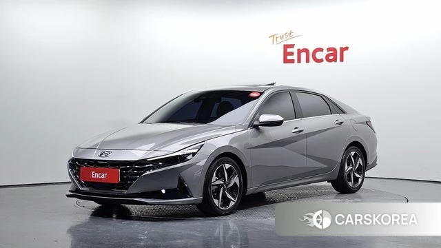 Hyundai Avante (CN7) 2020 Серый из Кореи