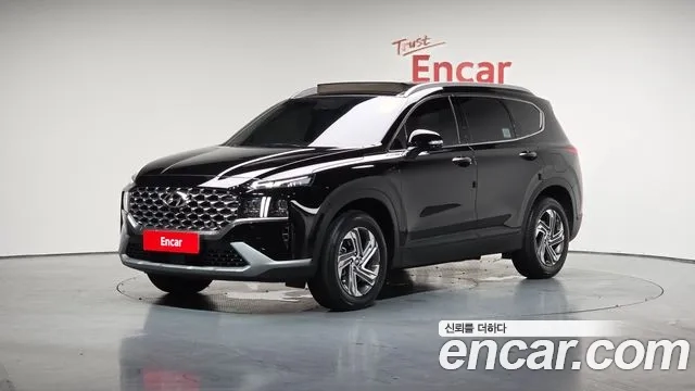 Hyundai The New Santa Fe 2023 Черный из Кореи