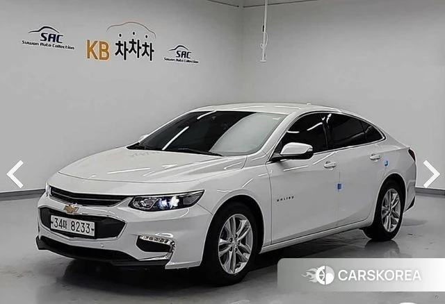 Chevrolet (GM Daewoo) All New Malibu 2018 Белый из Кореи