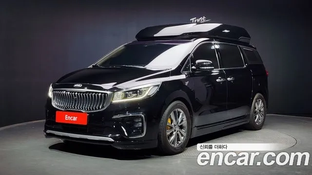 Kia The New Carnival 2020 Черный из Кореи