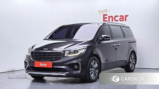 Kia The New Carnival 2019 Черный из Кореи