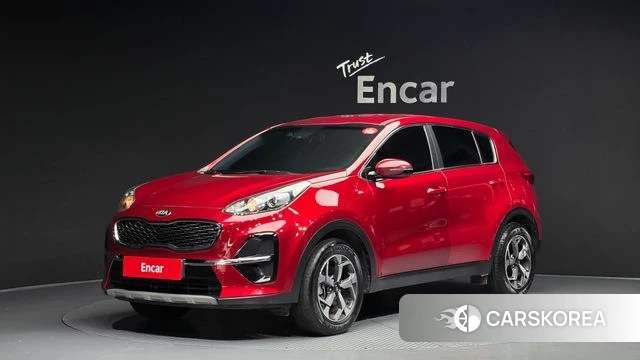 Kia Sportage The Bold 2018 Красный из Кореи