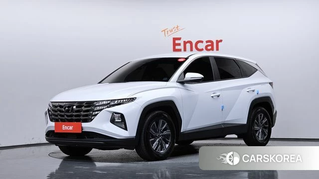 Hyundai Tucson Hybrid (NX4) 2022 Белый из Кореи