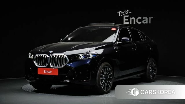 BMW X6 (G06) 2025 Черный из Кореи