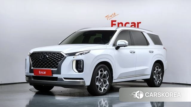 Hyundai Palisade 2022 Белый из Кореи