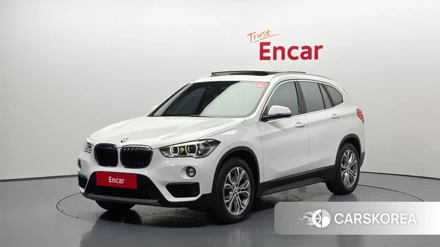 BMW X1 (F48) 2018 Белый из Кореи