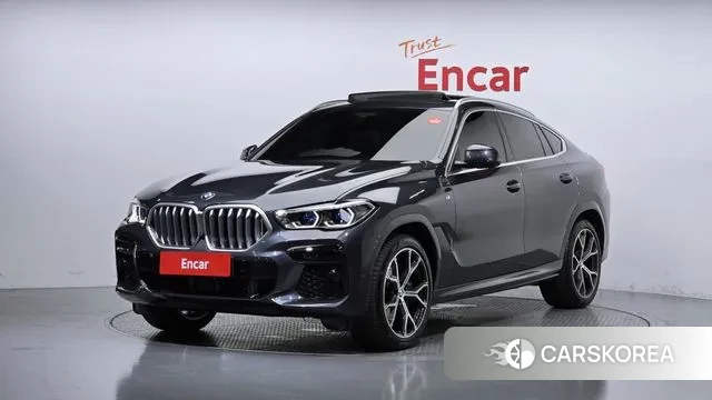 BMW X6 (G06) 2022 Серый из Кореи